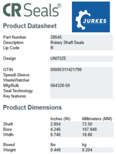 28545 - Reten SKF
