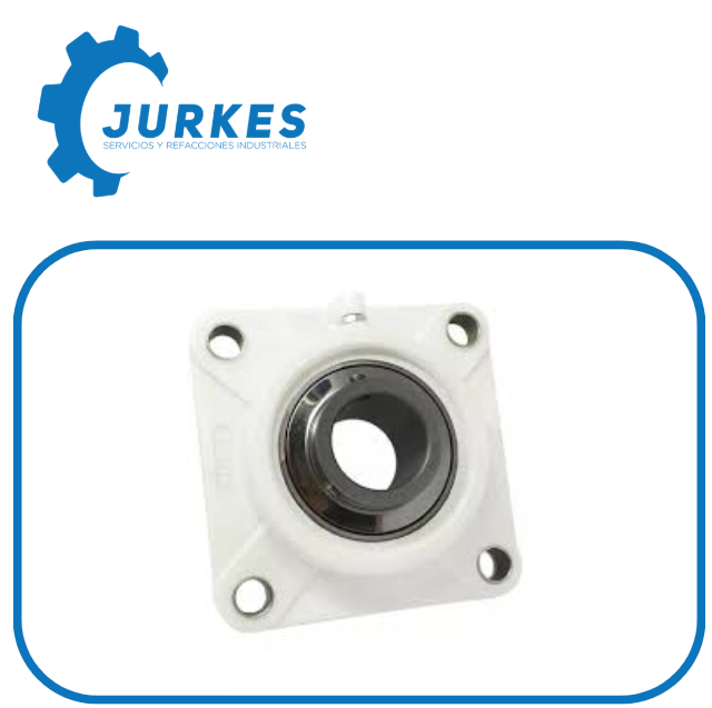 UCFPL-208-24 - Chumacera De Pared 4T  Termoplástica De 1" 1/2 US POWER