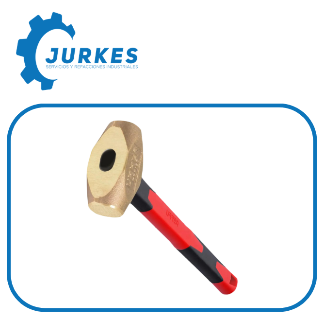 URR-1430FV -  Marro De Bronce Con Mango De Fibra De Vidrio De 13", 1.6 Lb URREA