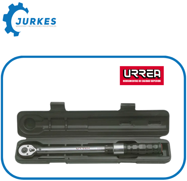 URR-6020 - Torquímetro de trueno escala dual cuadro de 3/4", 100-600 ft-lb