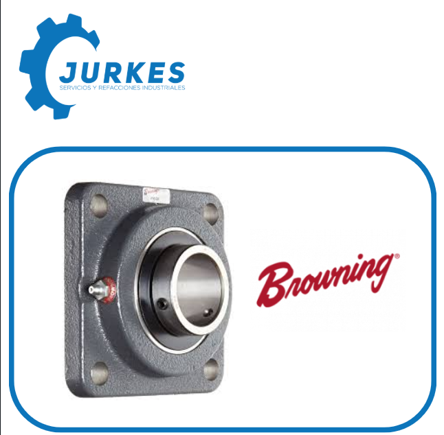 VF4S-228 -Chumacera De Pared 4 Tornillos de 1" 3/4 BROWNING