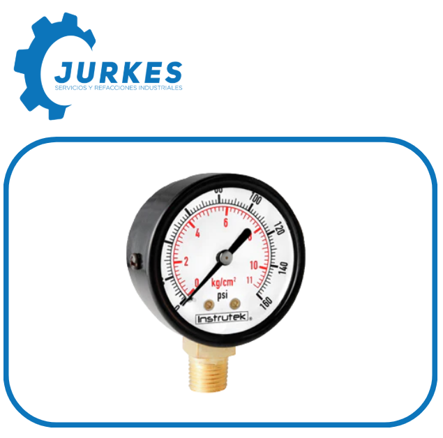 MN20P160S4 - Manómetro 2 Post 0-160 1/4 Seco