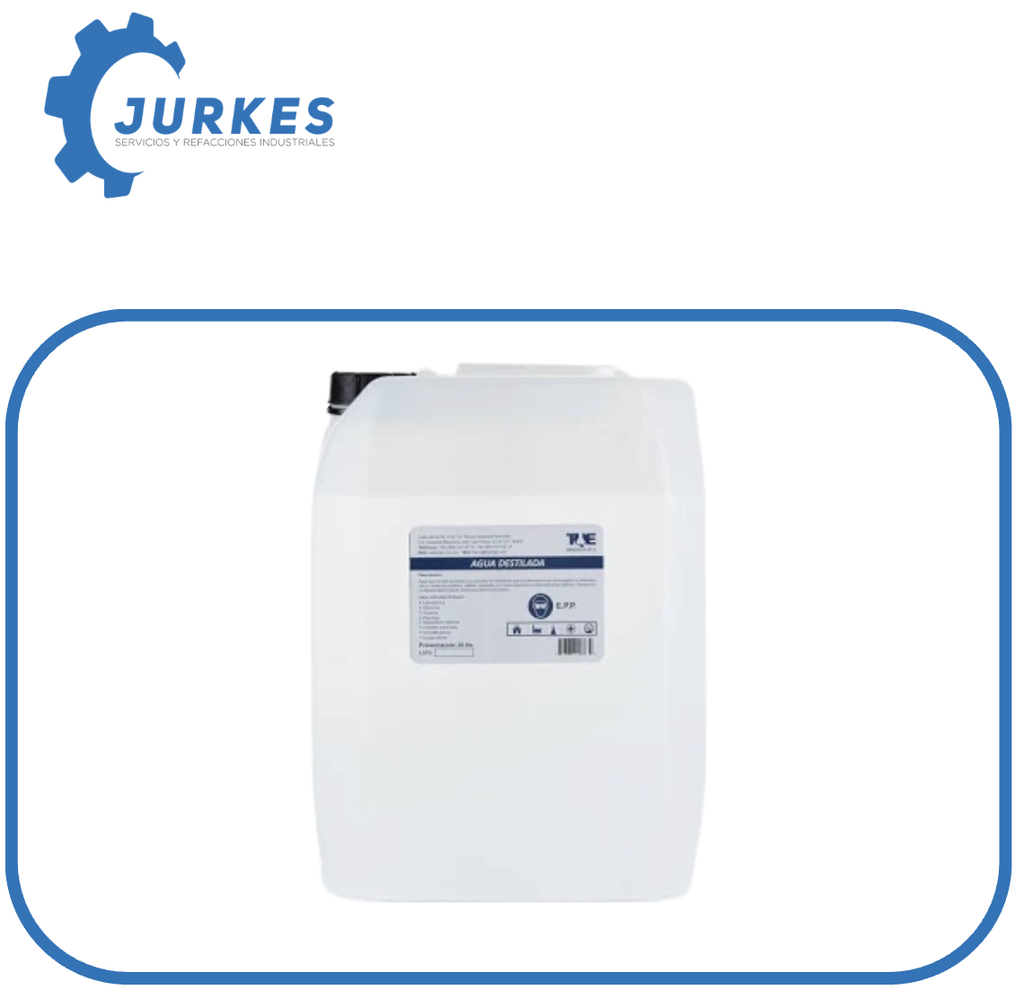 ABD-20 - Agua Bidestilada 20LT