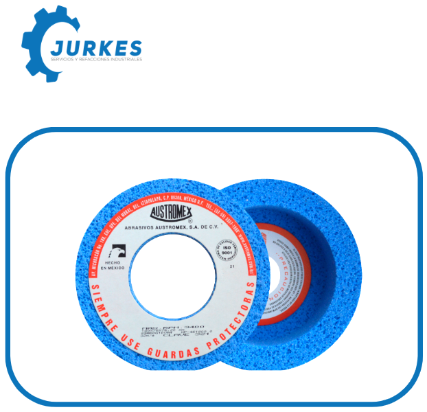 AUS-321 - Rueda Vitrificada 180X75X76.2 AUSTROMEX