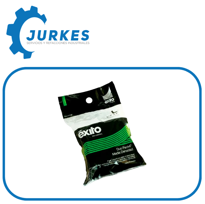 EX00826 - Felpa Para Rodillo De 4" (2 Pz)
