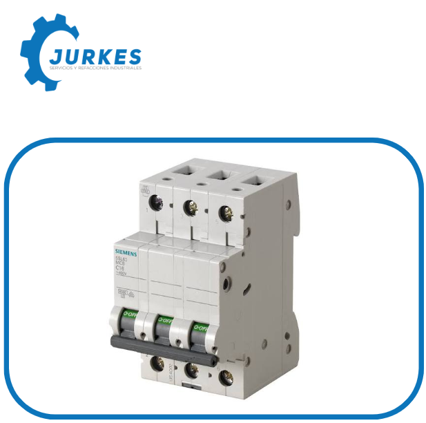 0775433 - 5SL63637CC- Interruptor Termomagnetico Riel Din3P 63A