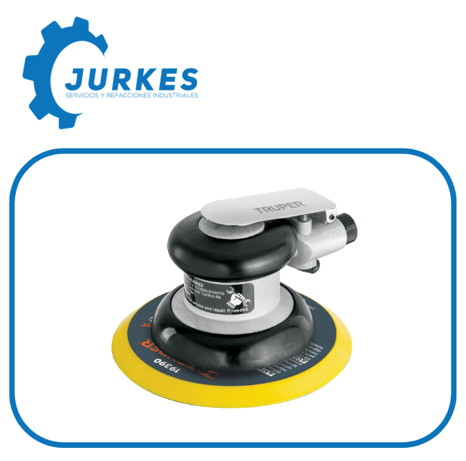 101895 - Lijadora Orbital Neumática 6" TRUPER