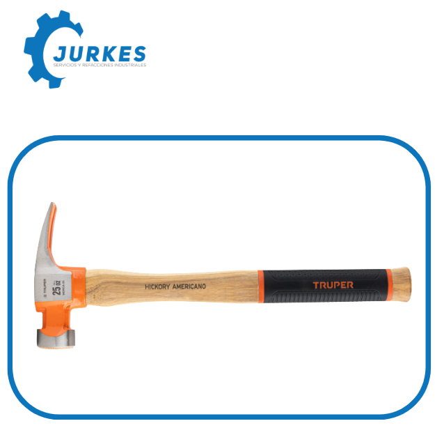 16863 - Martillo 25 oz uña recta tipo California Ripper,  TRUPER 