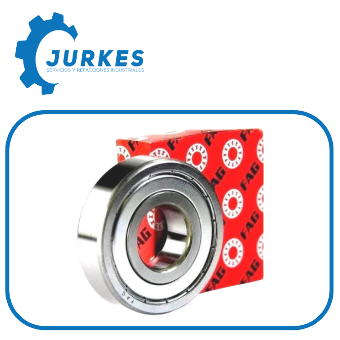 6201-ZZ-C3 - Rodamiento Rígido De Una Hilera De Bolas FAG 