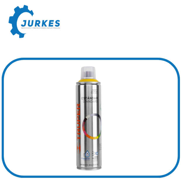 19049 - Pintura En Aerosol Amarillo Canario Bote Esbelto 400Ml TRUPER