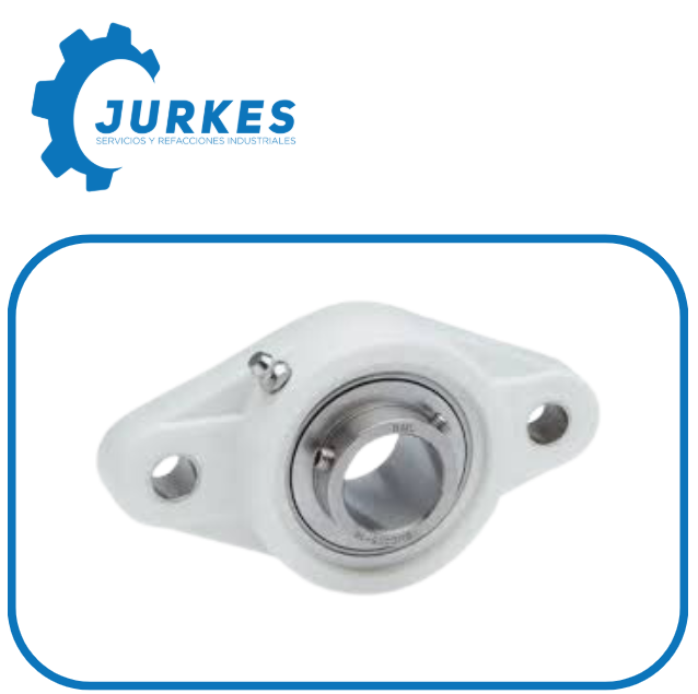 UCNFL-208-24 - Chumacera Termoplastica Pared 2T 1" 1/2 