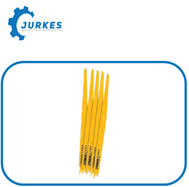 DW-4848 - Segueta P/Sierra Sable BIM 09" X 08 DPP P/Madera (5 PZ)