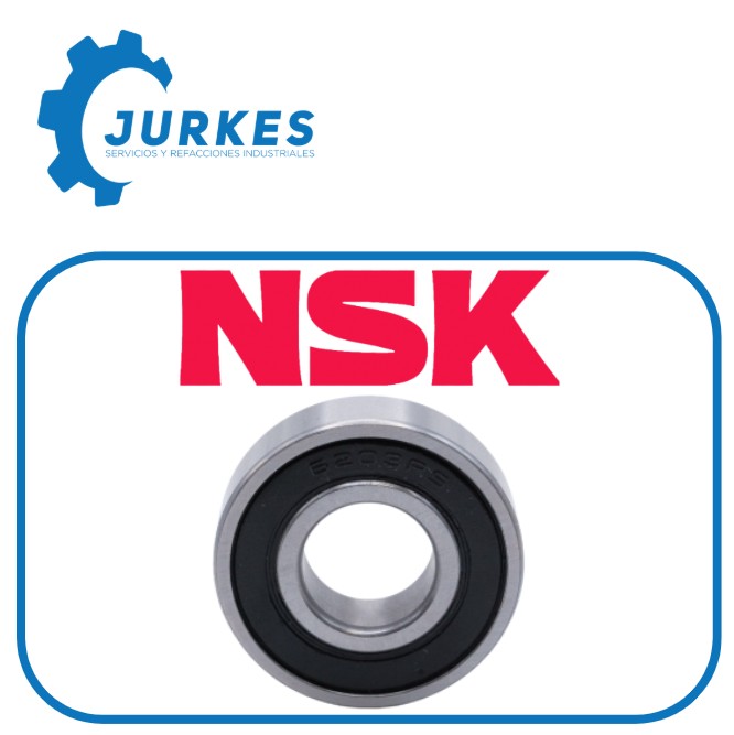 R12-DDU- Rodamiento Rígido De Una Hilera De Bolas NSK