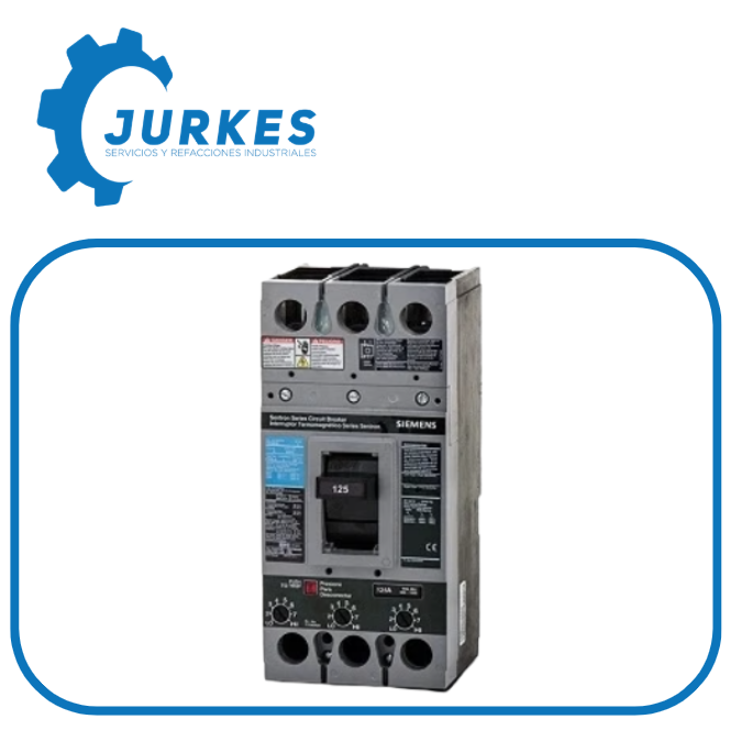 0770291 - MX:FXD63B175L Interruptor Termomagnético FXD 3P 175A Con Zapatas Integradas SIEMENS