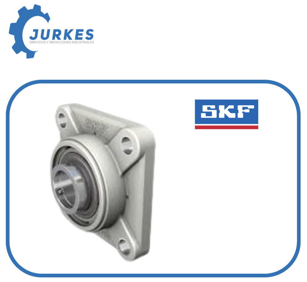 FYWK 1. YTA- Chumacera De Pared 4T  Termoplástica De 1"  SKF
