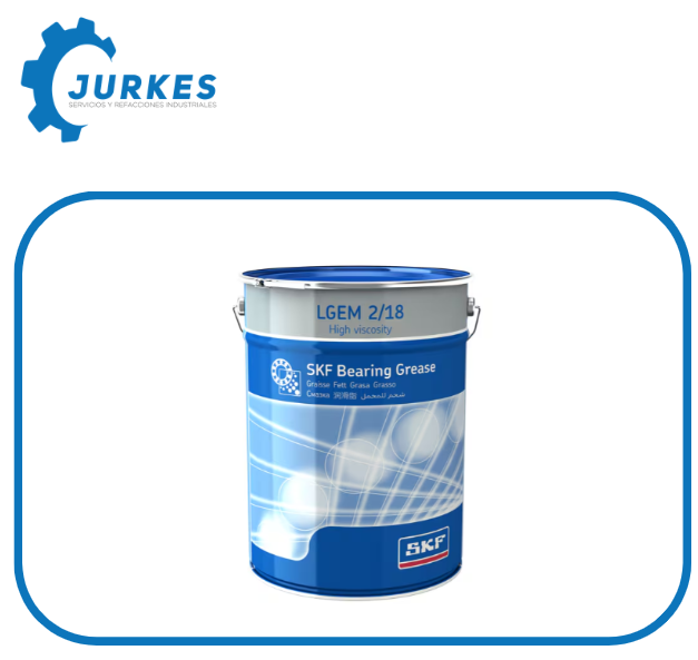 LGEM 2/18 - Grasa Para Rodamientos de Alta Viscosidad Con Lubricantes Sólidos SKF
