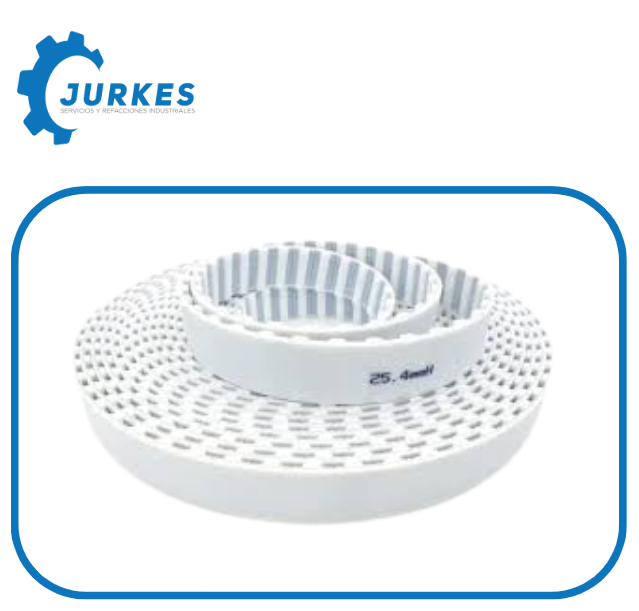 5M-40MMX 4 Mts  - Banda Dentada Abierta 