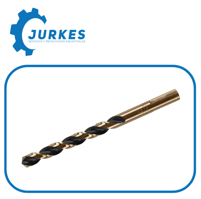 11120- Broca HSS 9/64" Trugold para metal, TRUPER