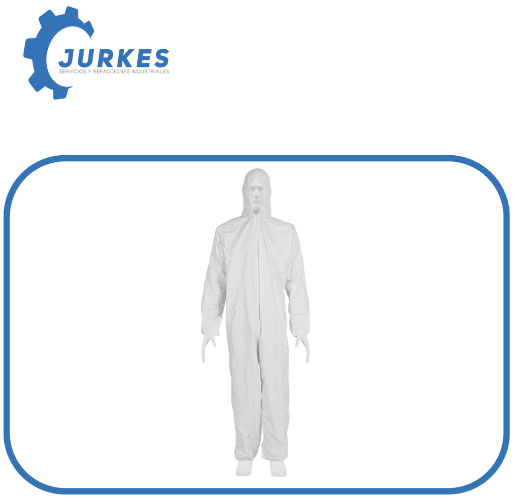 26073 - Overol Desechable, Talla G PRETUL