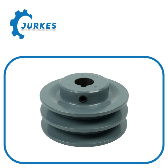 07.00DE2B - Polea Tipo Ligero 7" 2RB Calibrada A 1 3/16