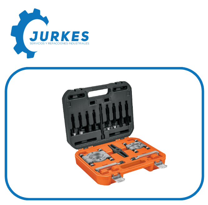 104038 - Juego Extractores De Baleros Y Poleas, 13 Piezas TRUPER