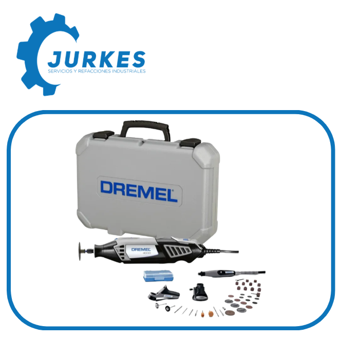 DRE-F0134000NA - DREMEL 4000 + 03 Aditamentos Y 36 Accesorios, Velocidad Variable 5,000-35,000RPM