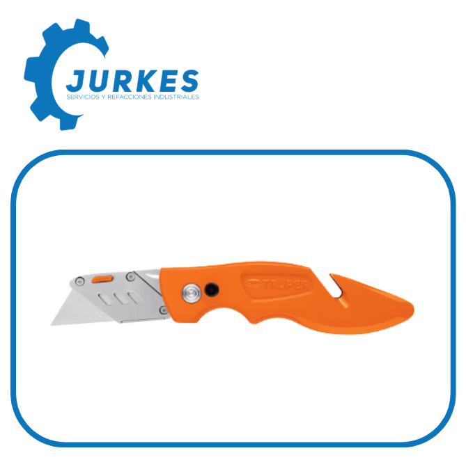 17025 - Navaja Abatible 7" Cuerpo De Aluminio Y Acero Inox TRUPER