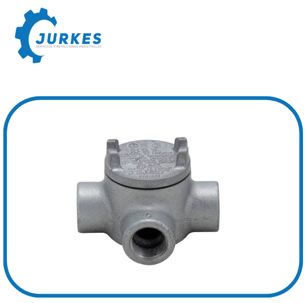 0251075- 905002 Guat-26 Condulet Redonda A.P.E. En Aluminio De 3/4"