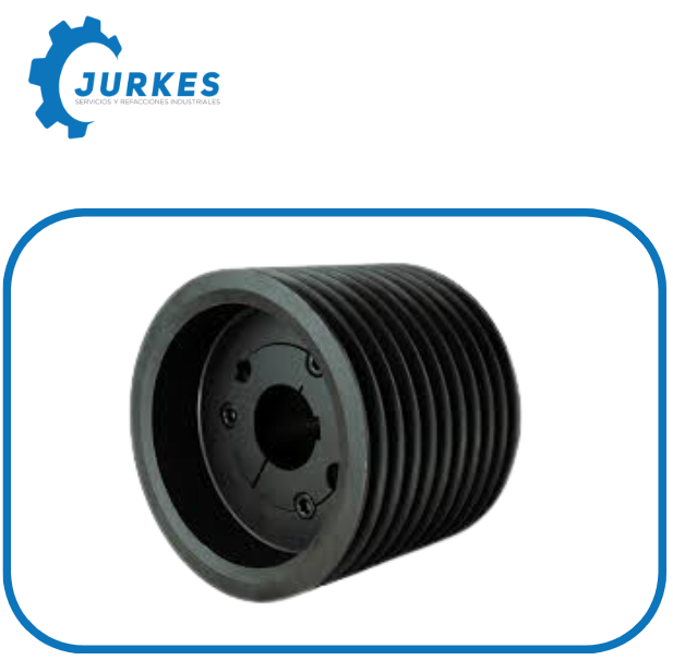 8C70FECB- Polea De Fabricacion Especial Con Buje Cal a 2" 3/8 