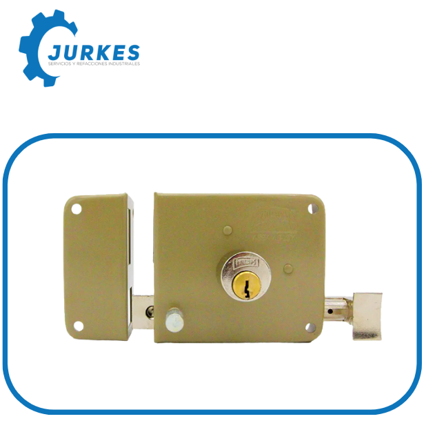715IFIABG - Cerradura De Sobreponer Izq Instala Facil Beige