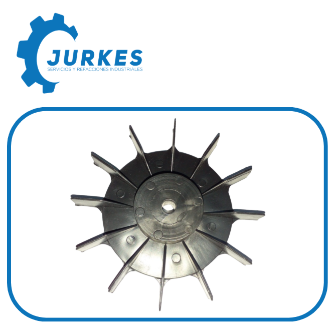VE-FV02 - Ventilador Plástico 112Mm Exterior 14 Aspas