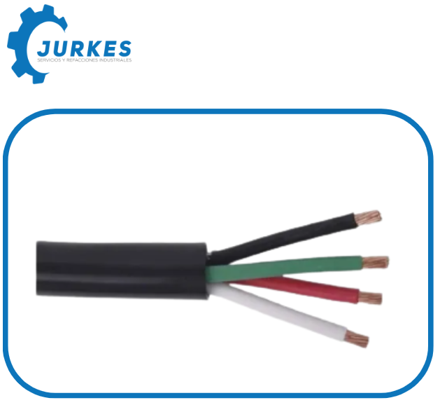 1180111- Condulac Mt-Ca Cordon Uso Rudo 4 X 8 Negro Tw60 0V Multic Flex