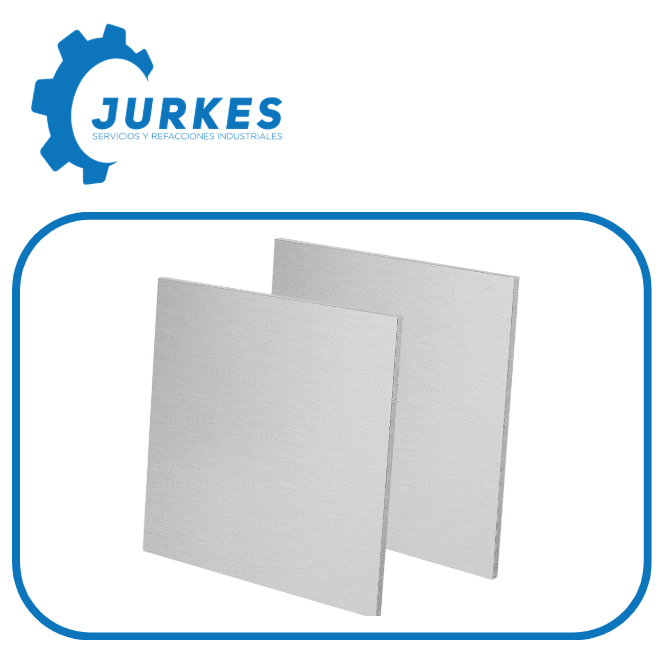 ALUP00.250 - Aluminio 6061T6 Placa 1/4"