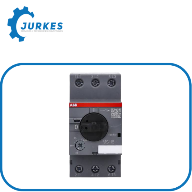 0043230-1SAM250000R1008-Guardamotor Ms116-4.0 Rango 2.50-4.00A   ABB 