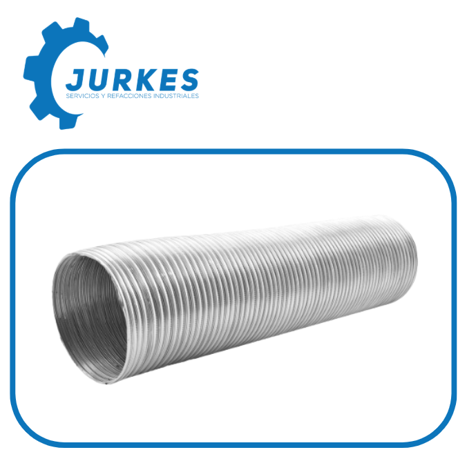 A068/4-A - Ducto Semi Rígido Flexible 6" X 2.4 M Plata Deflecto 674286