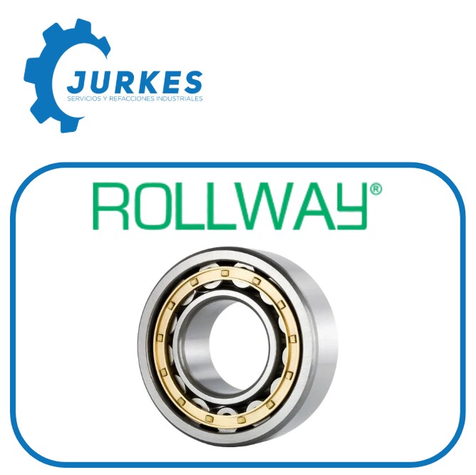 NU-2228-EM-C3 - Rodamiento De Una Hilera De Rodillos Cilíndricos ROLLWAY