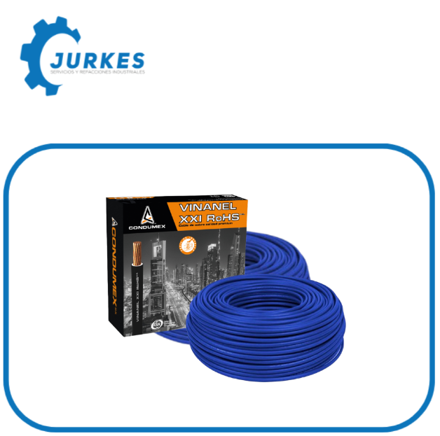 1310046- Cable THW  Cal.10 Azul H027AZM