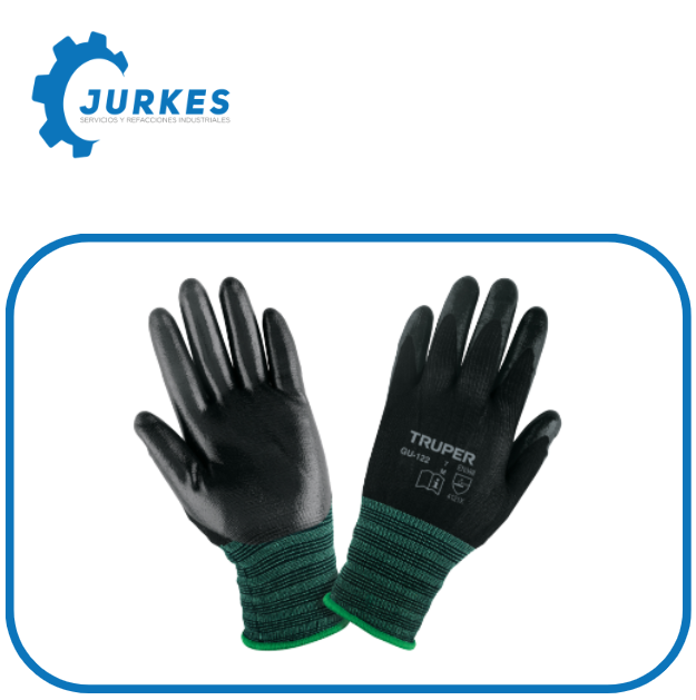 13294- Guantes De Nylon Recubiertos De Nitrilo