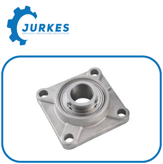 SSUCF-209-28 - Chumacera De Pared 4T Inoxidable De 1" 3/4 