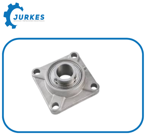 SSUCF-208-24 - Chumacera De Pared 4T INOX  De 1" 1/2 US POWER 