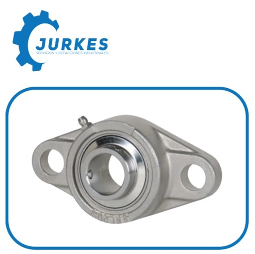 SSUCFL-207-22 - Chumacera De Pared 2 Tornillos Inox 2T 1 3/8 US