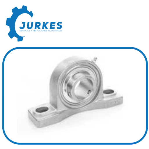 SSUCP-208-24 -Chumacera  Inoxidable De Piso De 1" 1/2 US POWER