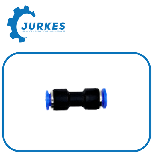 PUC-8M - Union Recta De 8MM