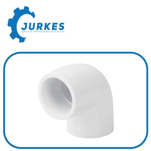 H70725 - Codo PVC Hid Cem C-40 90 X 1"