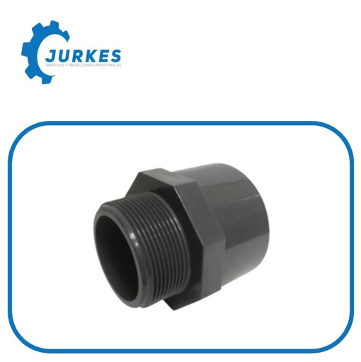 H8070413 - Conector Macho PVC Hidráulico Cementar C/80 De 1/2