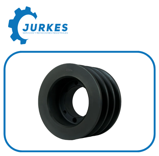 AB3DP06.6 V1 -  Polea 3R AB, D.E 6.95 Para Buje V1     