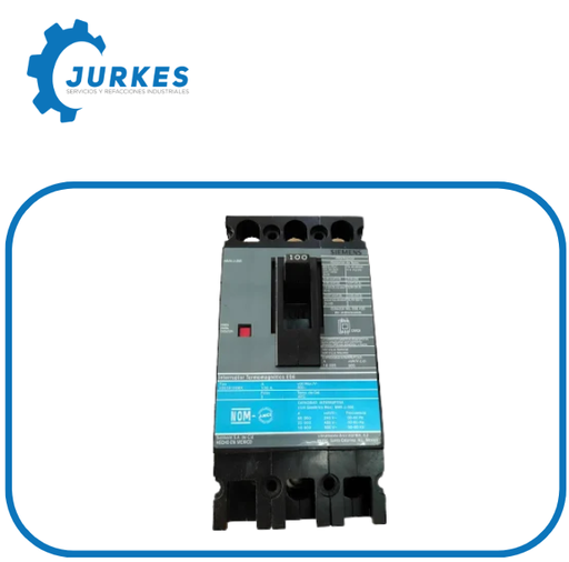0770288- ED63B100MX Interruptor Termomagnetico ED6 100A 3P 240/480/600VC