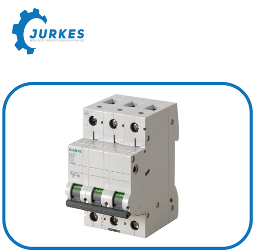 0775433 - 5SL63637CC- Interruptor Termomagnetico Riel Din3P 63A