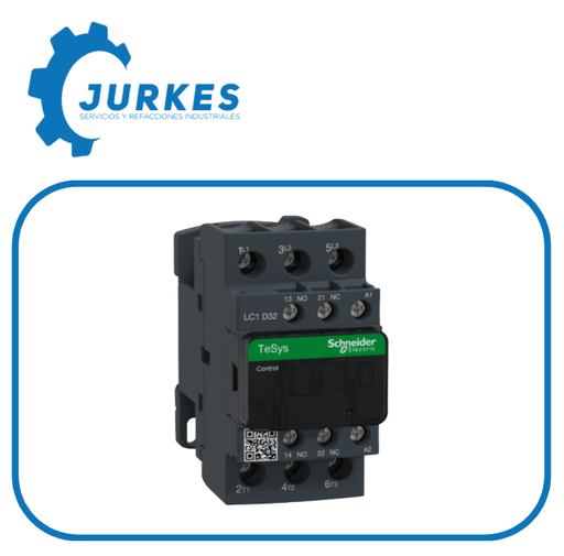 0851104 - LC1D32M7 Contactor Magnético 32A 3P 220VCA