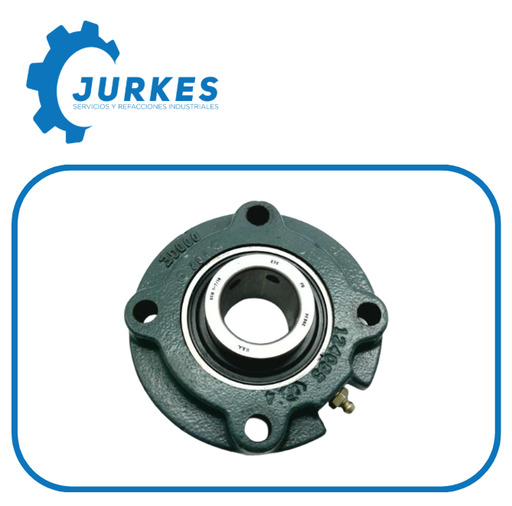 126179 - Chumacera Brida Redonda SCM 4 Tornillos Flecha 2 1/2” DODGE